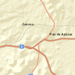 Pan de Azúcar Street Map