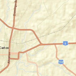 San Carlos Street Map