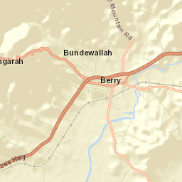 Berry Street Map
