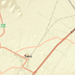 Teno Street Map