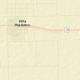 Villa Huidobro Street Map