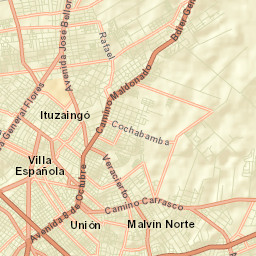 La Unión Street Map