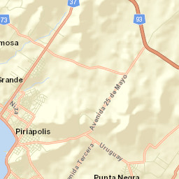 Piriápolis Street Map