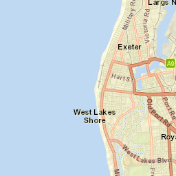 West Lakes Shore Street Map