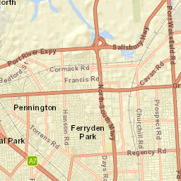 Prospect Street Map