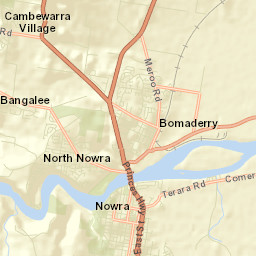 Nowra Street Map