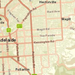 Kent Town Street Map