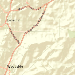 Woodside Street Map