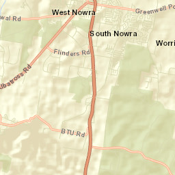 Nowra Hill Street Map
