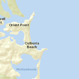 Culburra Beach Street Map