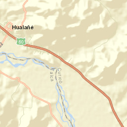 Hualañé Street Map