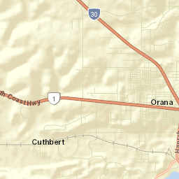 Orana Street Map