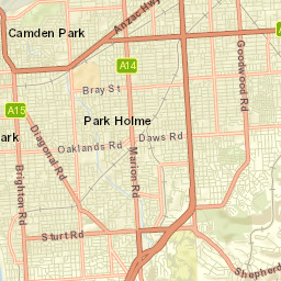 Mitchell Park Street Map