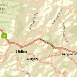 Stirling Street Map