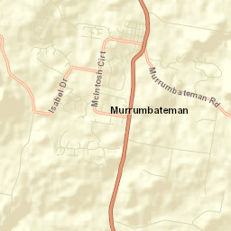 Murrumbateman Street Map