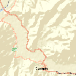 Curepto Street Map