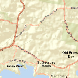 Tomerong Street Map