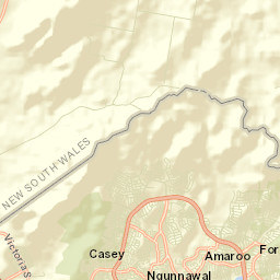 Bonner Street Map