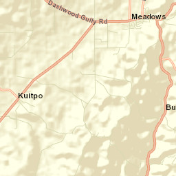 Meadows Street Map