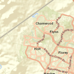 Charnwood Street Map