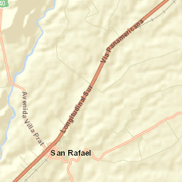San Rafael Street Map