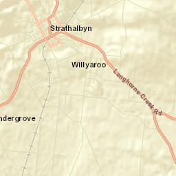 Strathalbyn Street Map