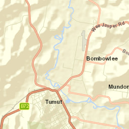 Tumut Street Map