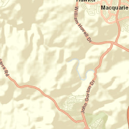 Weetangera Street Map