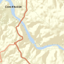 Constitución Street Map