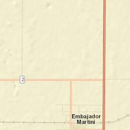 Embajador Martini Street Map