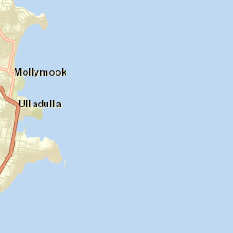 Mollymook Beach Street Map