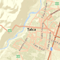 Talca Street Map