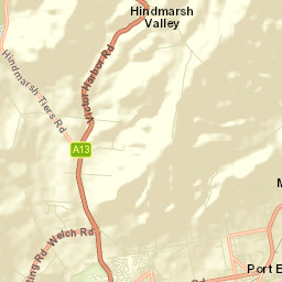 Port Elliot Street Map