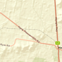 Henty Street Map