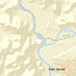 San Javier Street Map