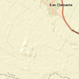 San Clemente Street Map
