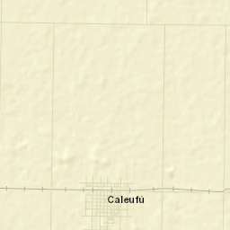 Caleufú Street Map