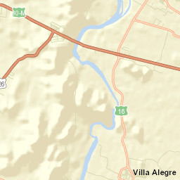 Villa Alegre Street Map