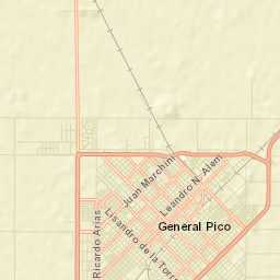 General Pico Street Map