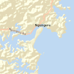 Ngunguru Street Map