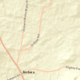 Jindera Street Map