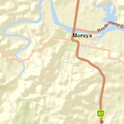 Moruya Street Map