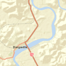 Dargaville Street Map