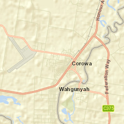Wahgunyah Street Map