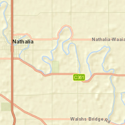 Nathalia Street Map