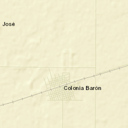 Colonia Barón Street Map