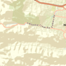 West Wodonga Street Map
