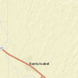 Santa Isabel Street Map