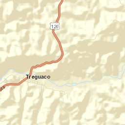 Treguaco Street Map