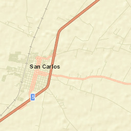 San Carlos Street Map
